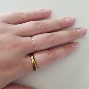 Chunky Gold Filled Statement Ring